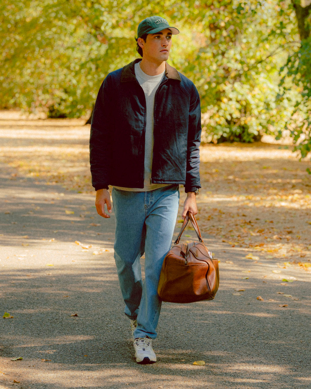 The Mercer Blouson Jacket | Blue
