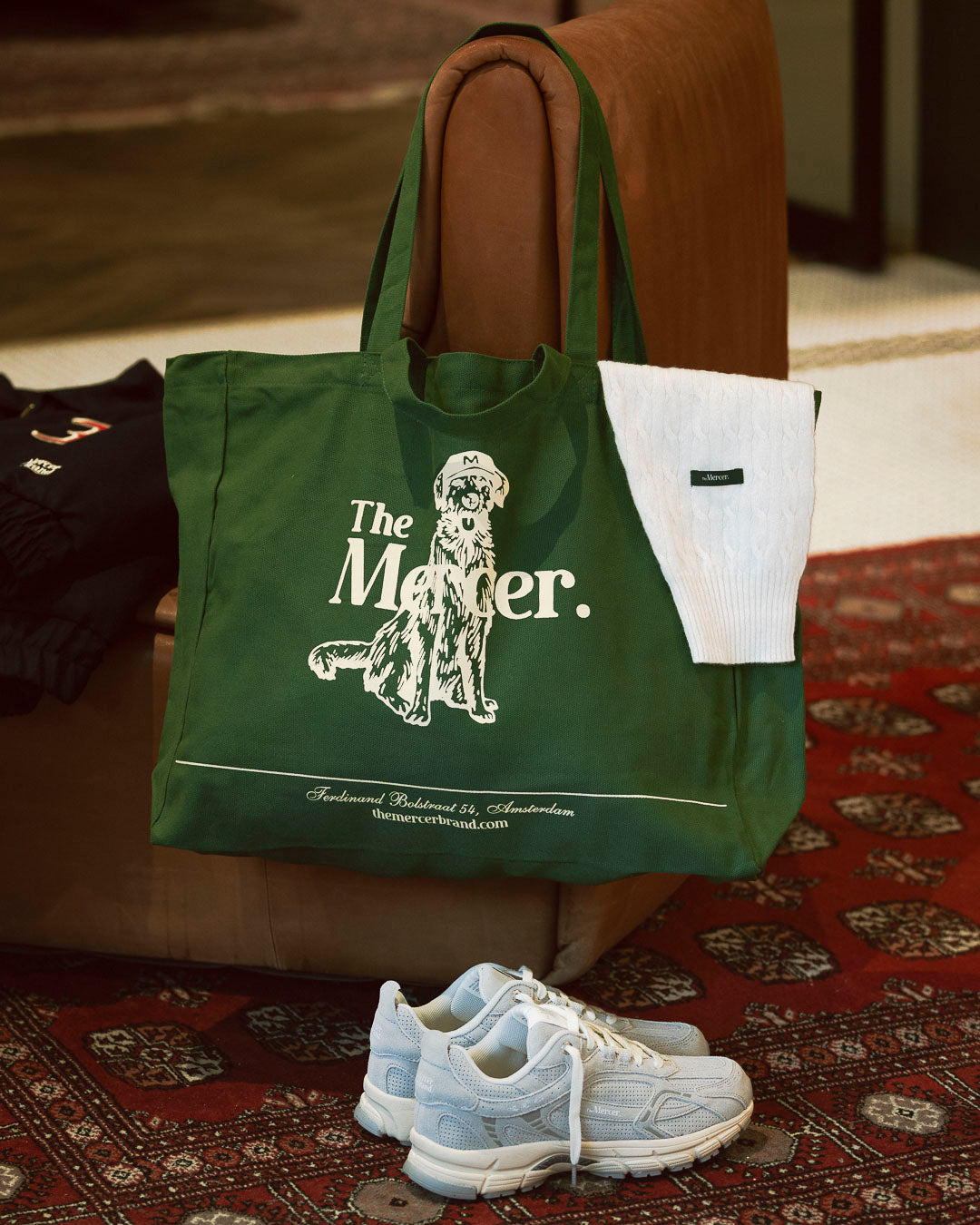 The Mercer Brand Tote Bag | Green