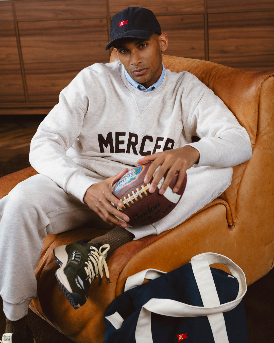 The Mercer Signature Sweat | Light Sand