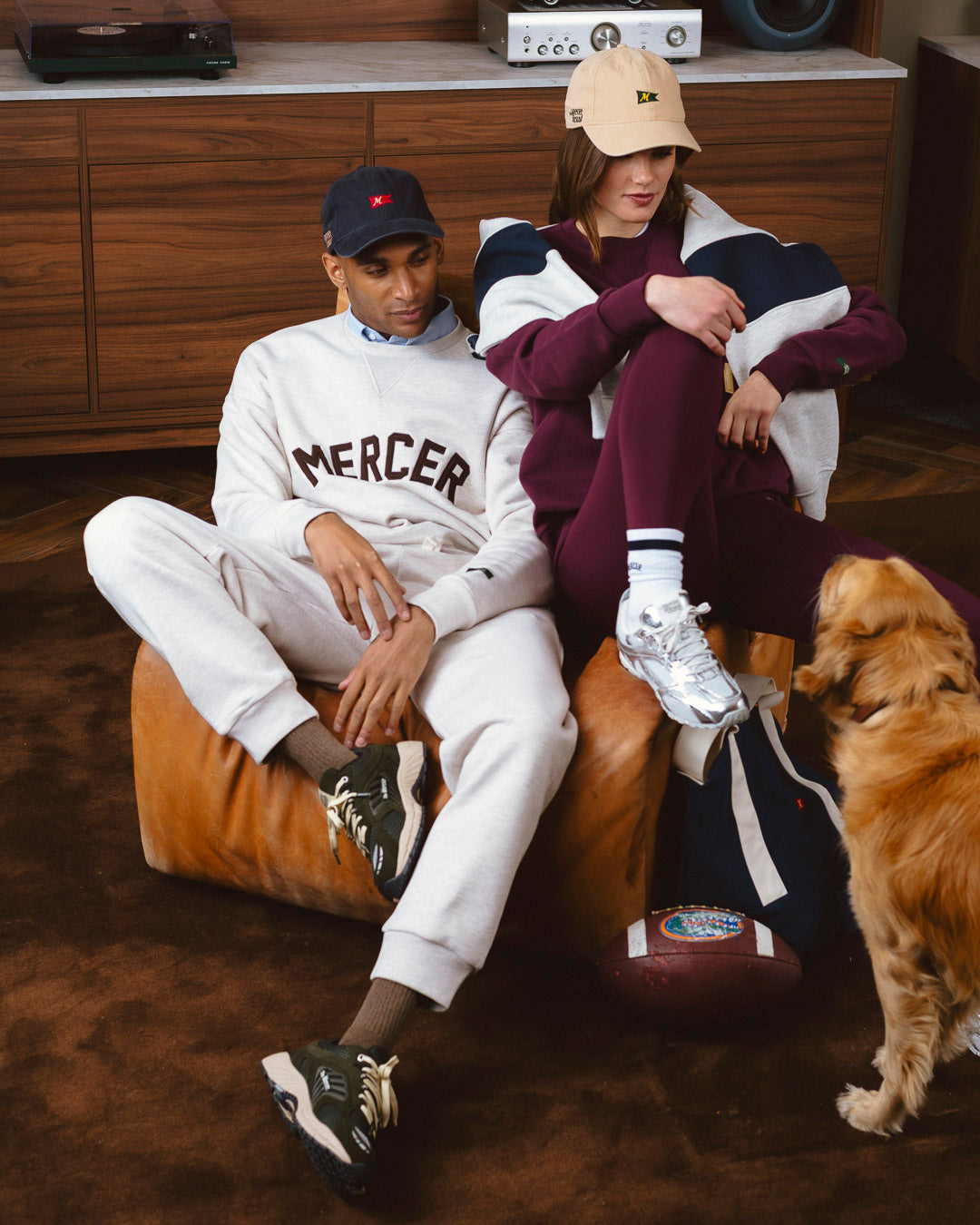 The Mercer Signature Sweat | Light Sand