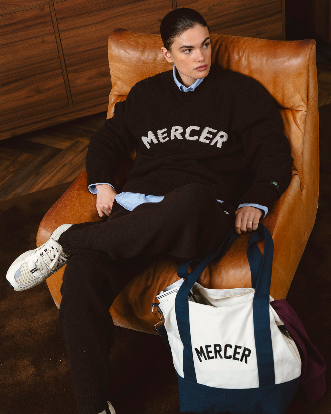 The Mercer Signature Knit | Brown