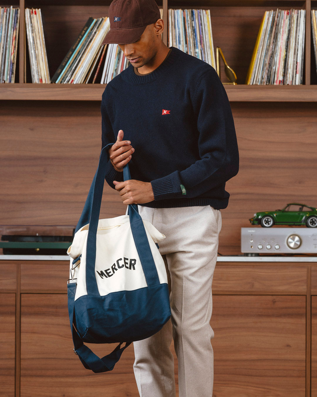 The Mercer Wool Knit | Blue
