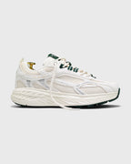 The Re-Run Max Suede | White/Green