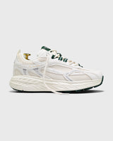 The Re-Run Max Suede | White/Green