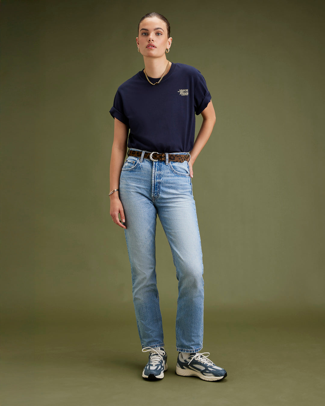 the mercer brand sneaker the  re-run pineapple blue fully vegan 