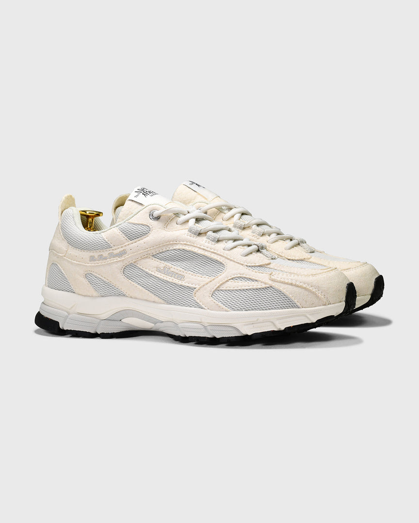 the mercer brand sneaker the  re-run pineapple cream fully vegan