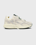 The Re-Run Max Suede | White/Green