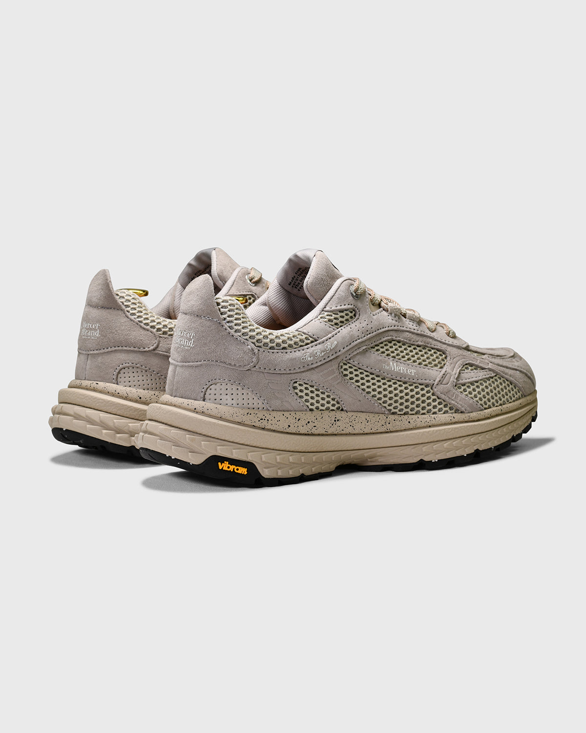 The mercer brand re-run Vibram sand product photo with sand laces side
