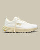 p22 running and hiking sneaker of the mercer brand Vibram outsole off white color