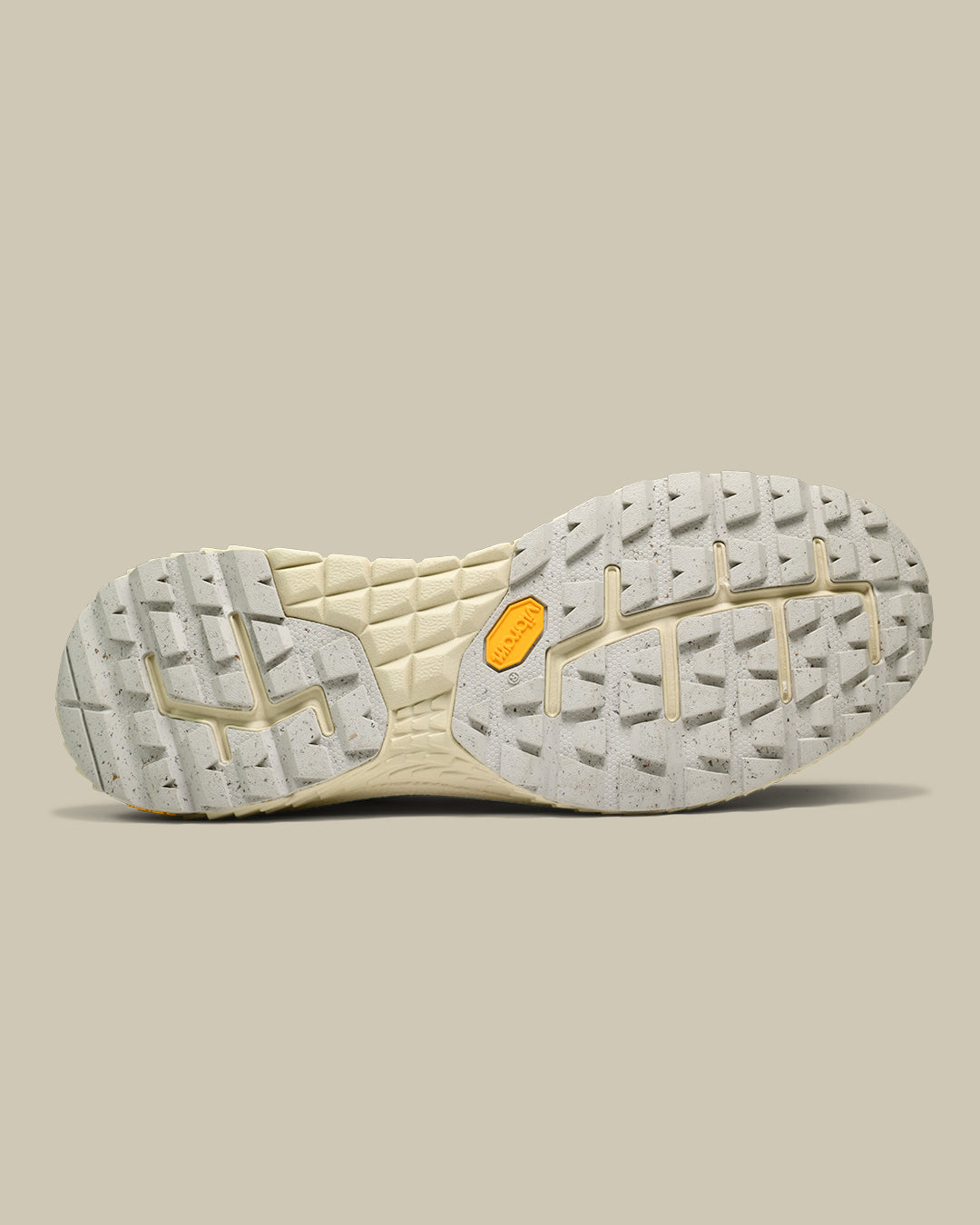 p22 running and hiking sneaker of the mercer brand with Vibram outsole ice grey blue color