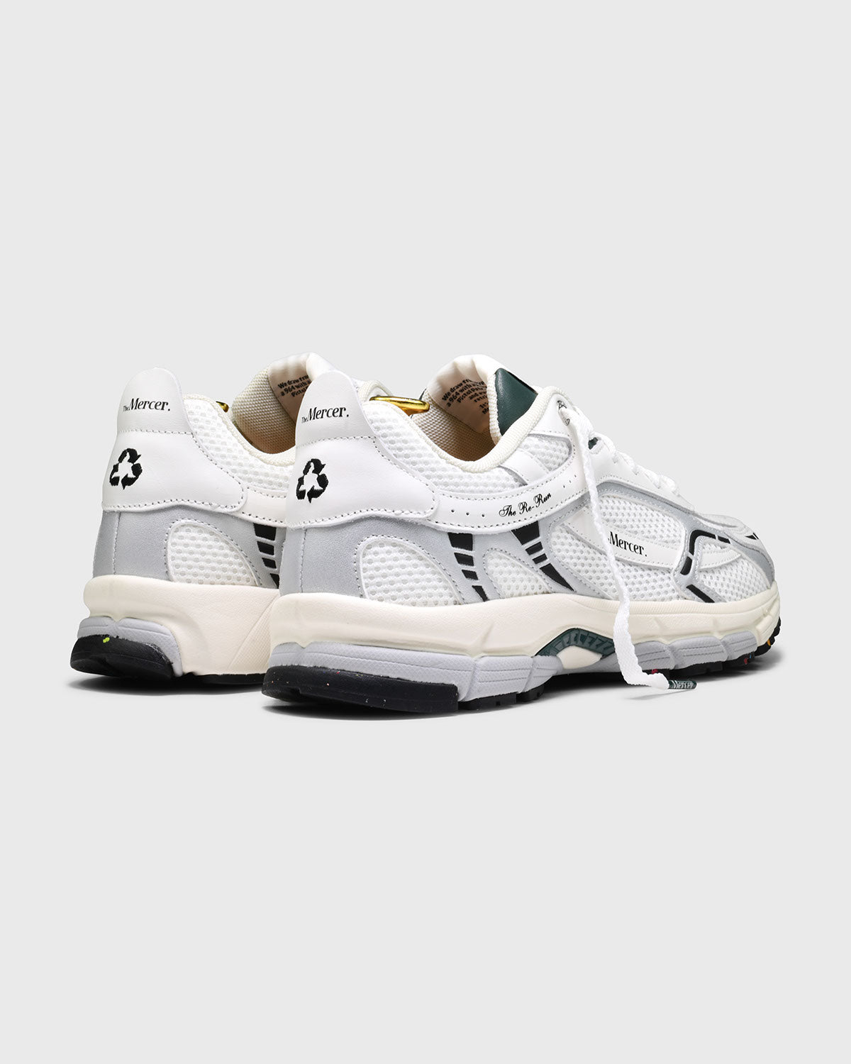 The Re-Run White Silver | White/Green
