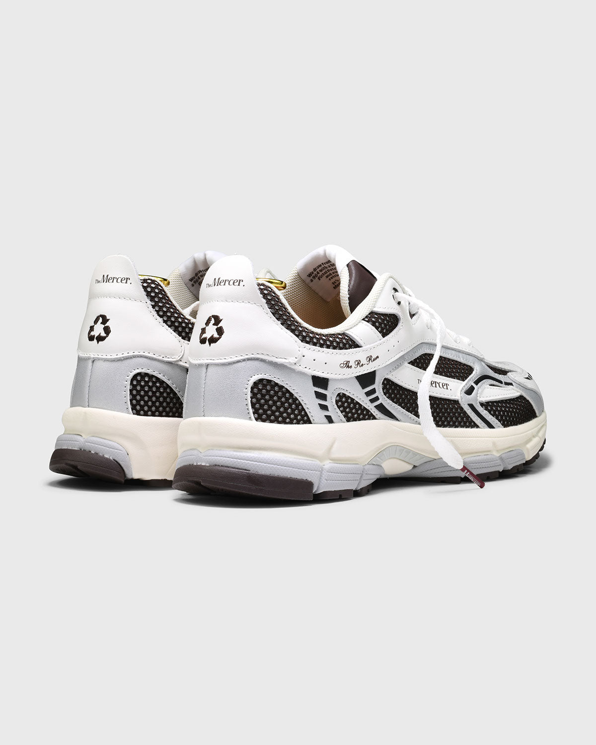 The Re-Run White Silver | White/Brown