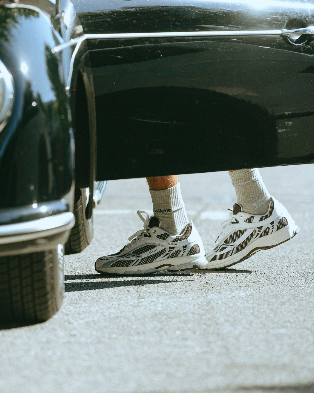 The Re-Run White Silver | White/Brown