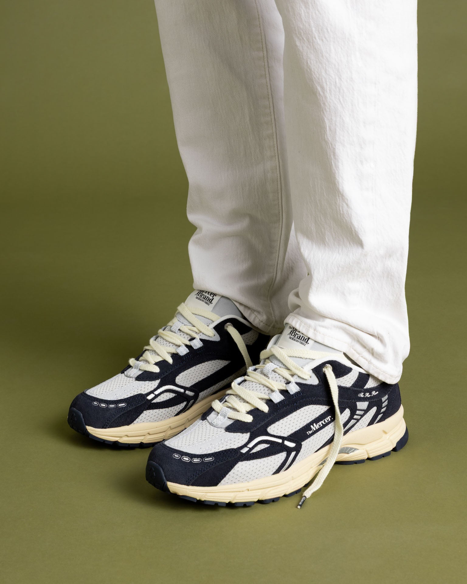 The Re-Run Vintage Suede - Navy | The Mercer Brand - The Mercer Brand