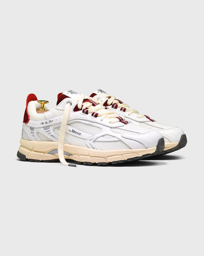 The Re-Run Vintage Nappa | White/Red