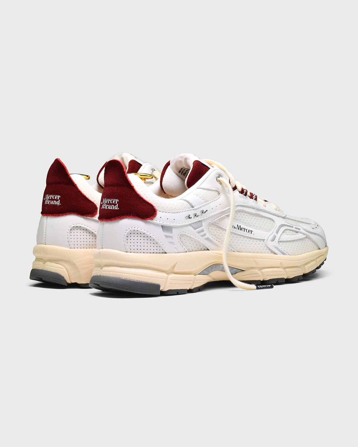 The Re-Run Vintage Nappa | White/Red