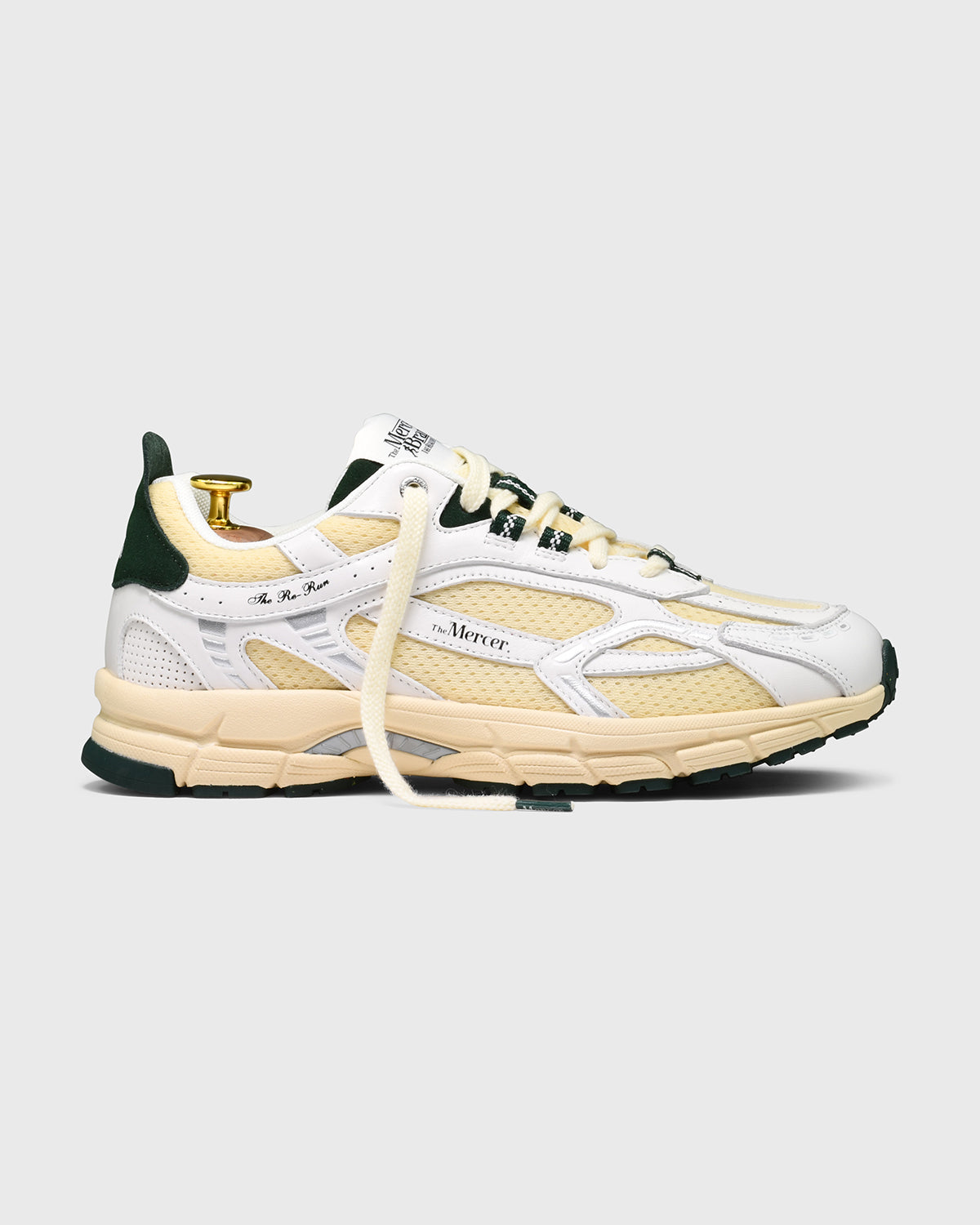 The Re-Run Vintage Nappa | White/Green