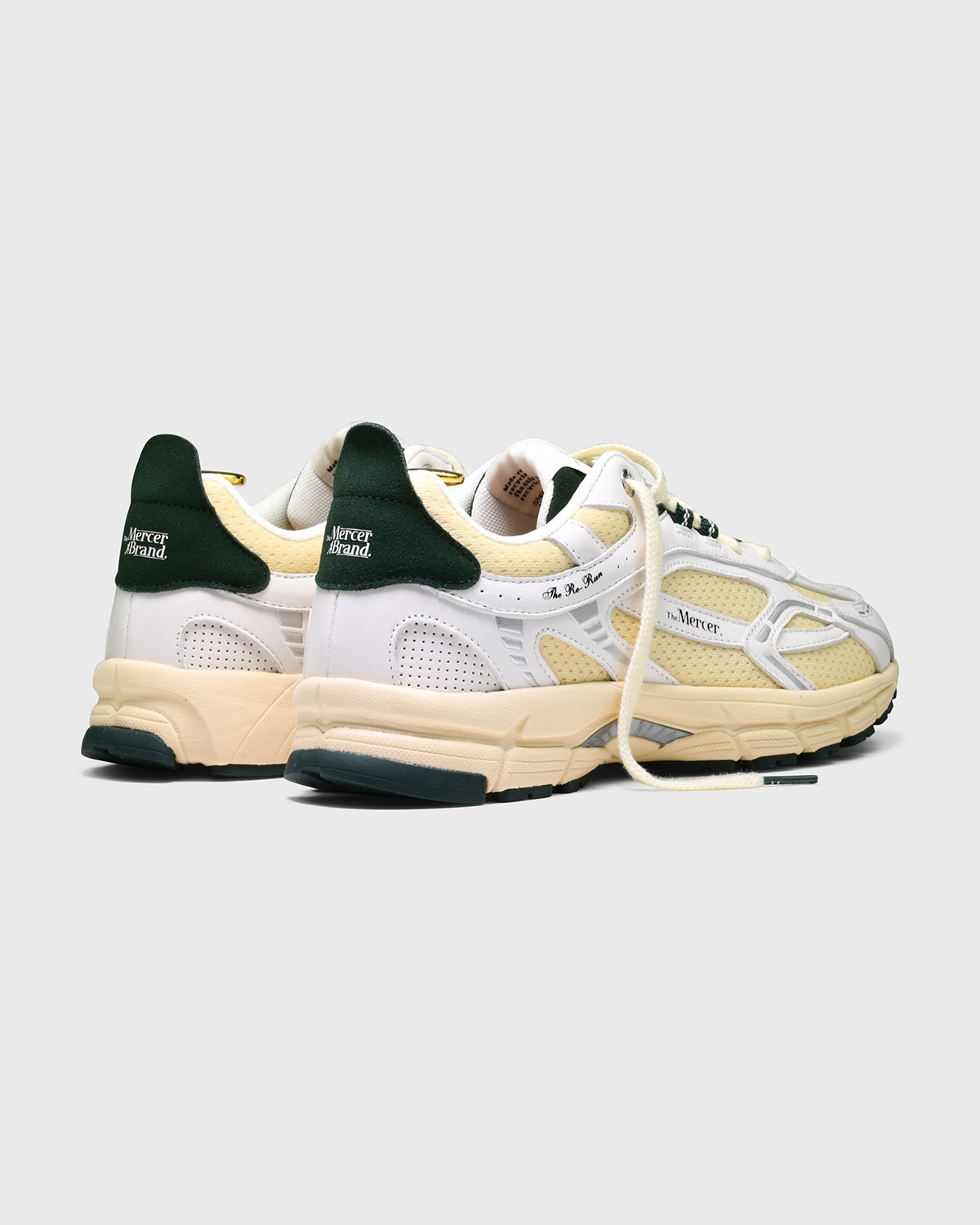The Re-Run Vintage Nappa | White/Green
