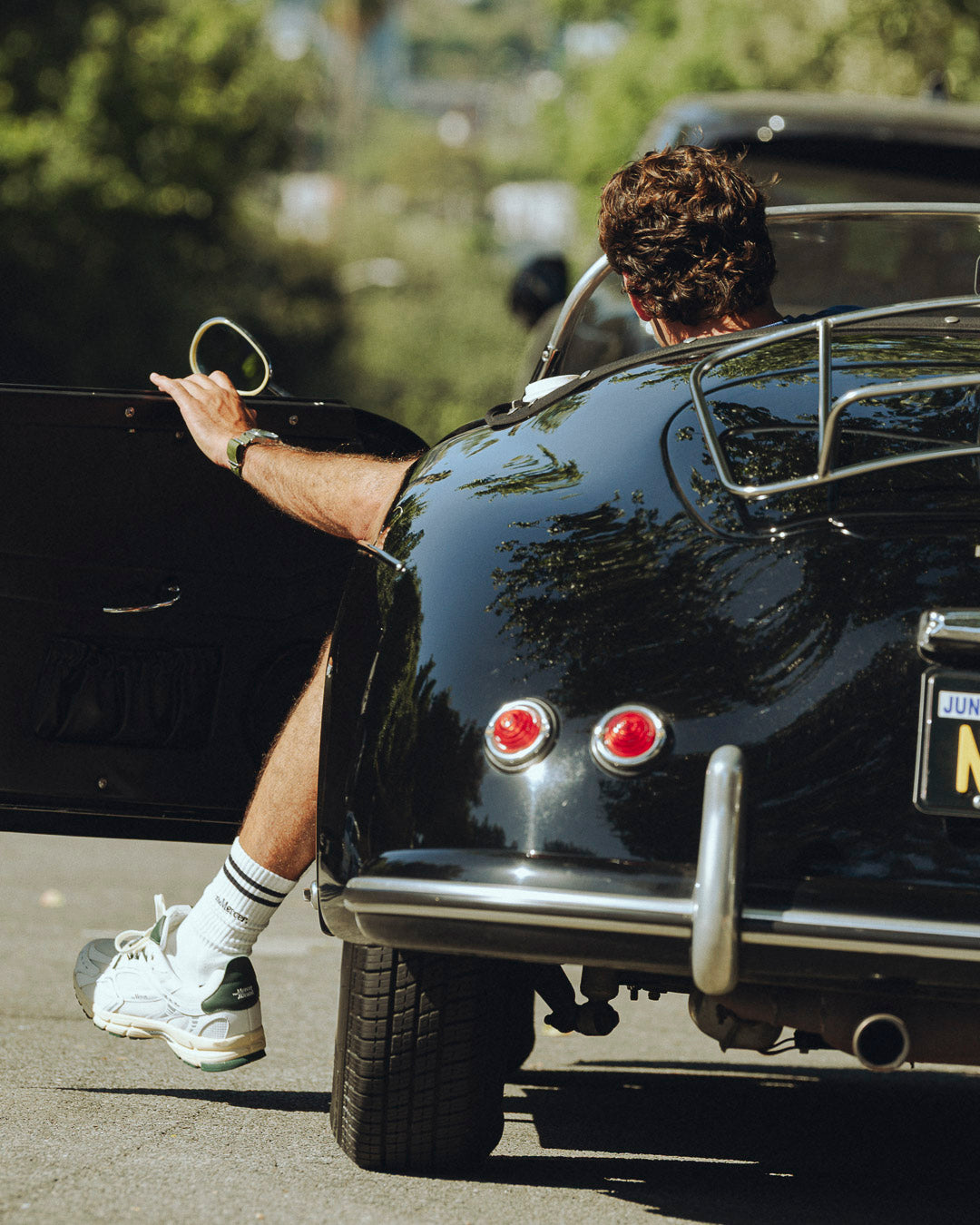 The Re-Run Vintage Nappa | White/Green