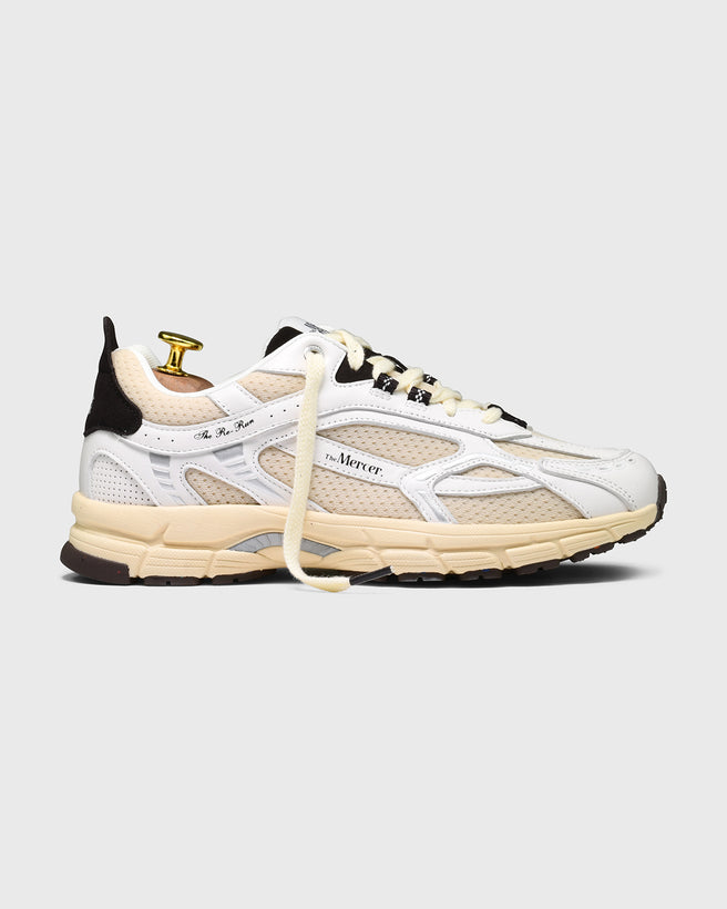 The Re-Run Vintage Nappa | White/Brown