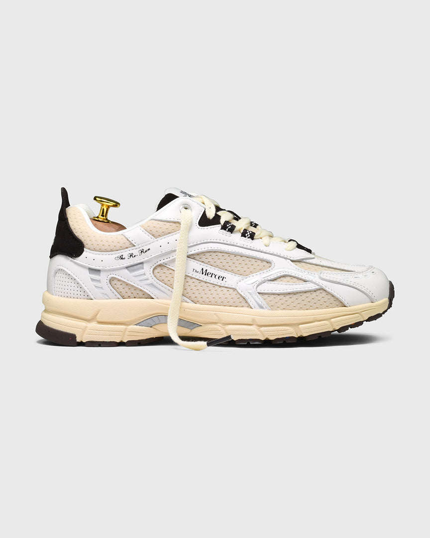 The Re-Run Vintage Nappa | White/Brown