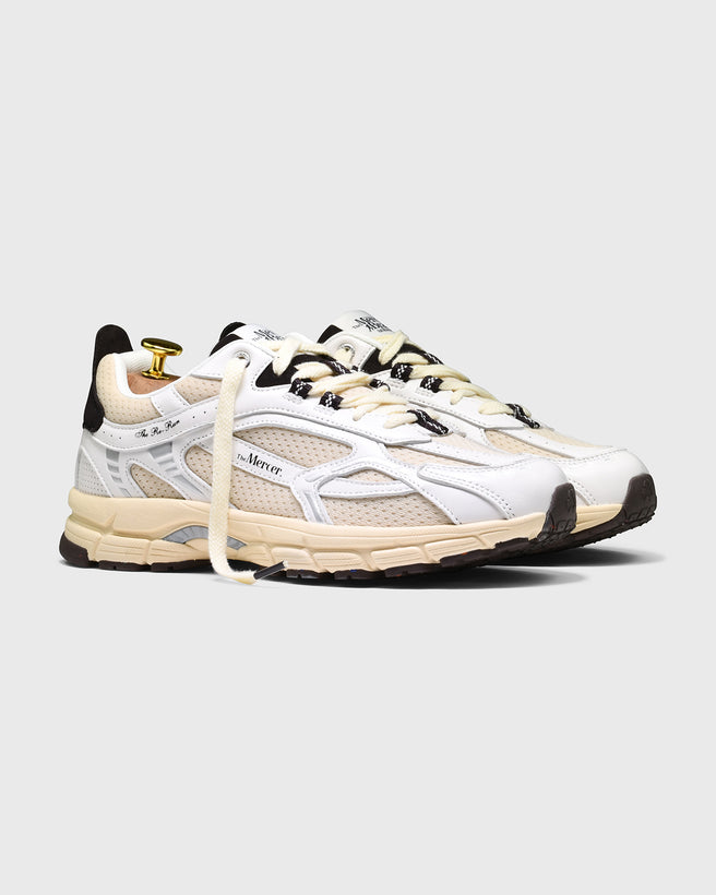 The Re-Run Vintage Nappa | White/Brown
