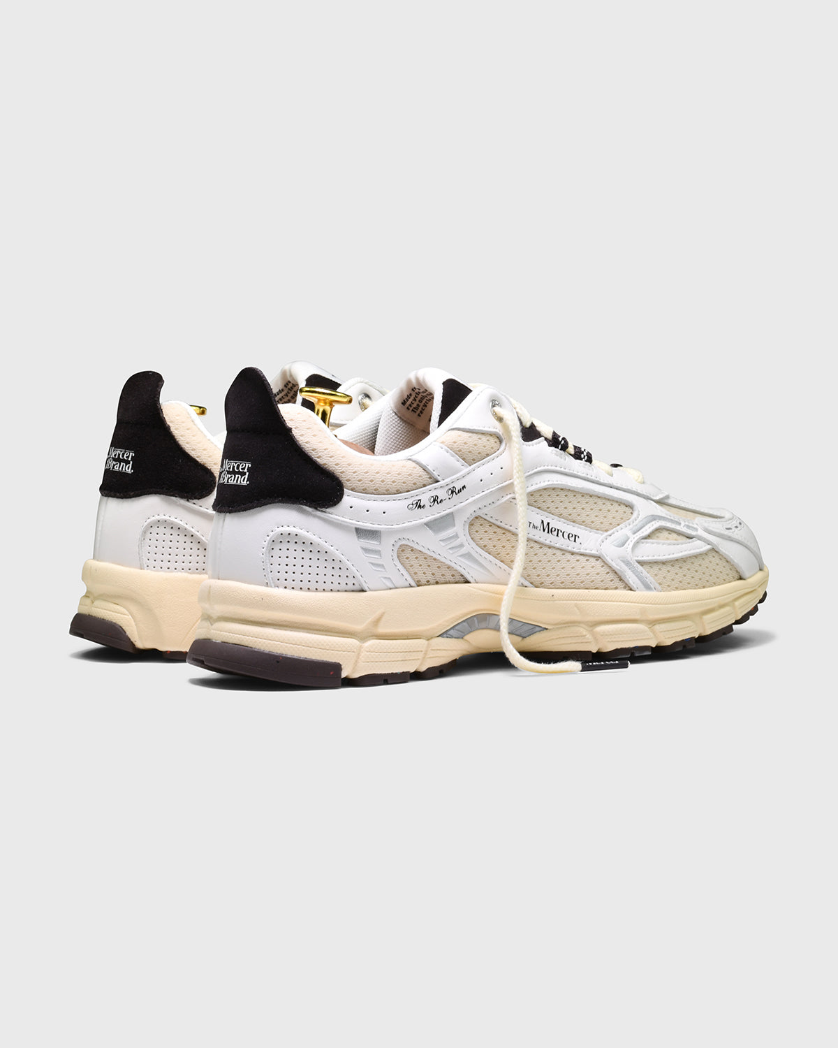 The Re-Run Vintage Nappa | White/Brown