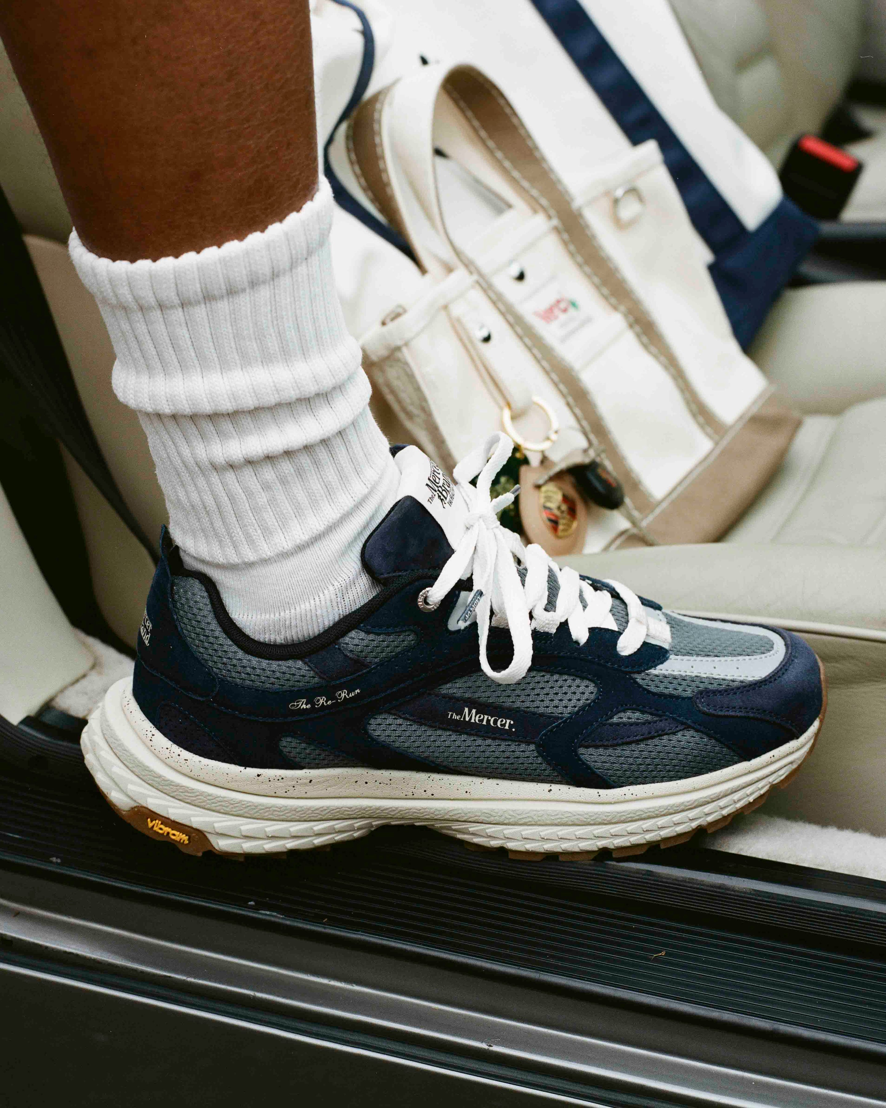 The Re-Run Vibram | Navy