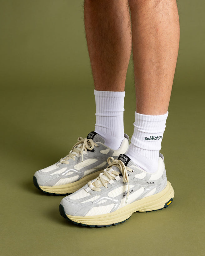 The Mercer Socks | White