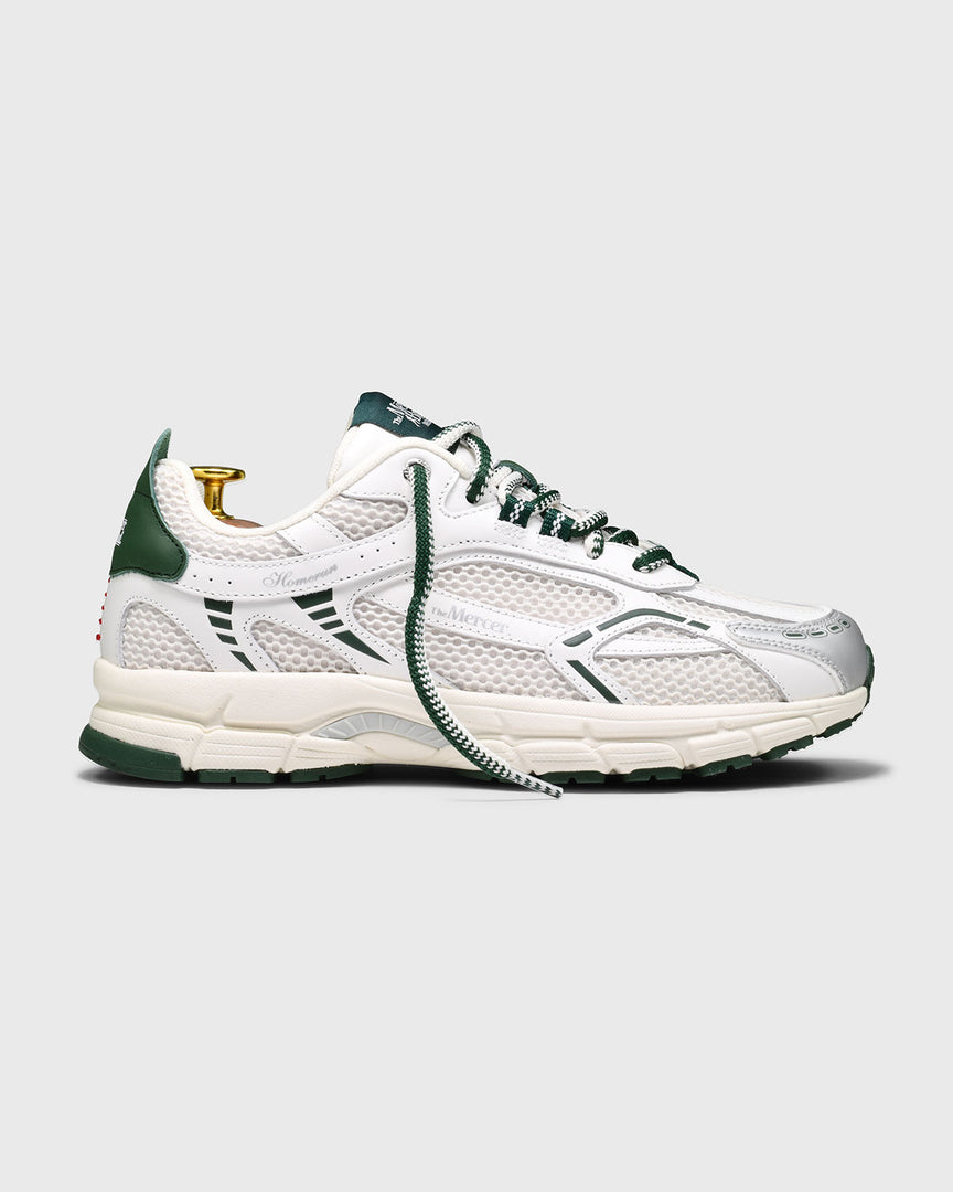 The Re-Run Baseball | White/Green