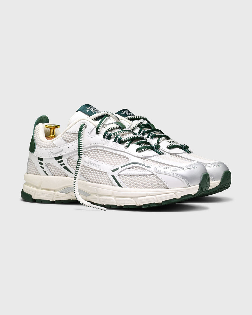 The Re-Run Baseball | White/Green
