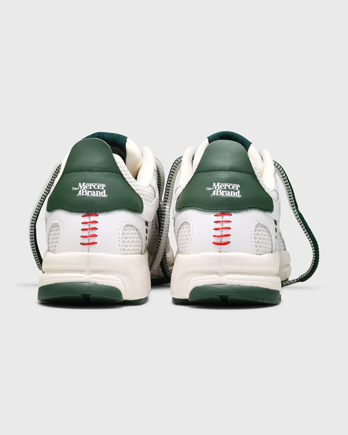 The Re-Run Baseball | White/Green