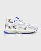 Sideview of The Re-Run White/Silver in White/Blue.
