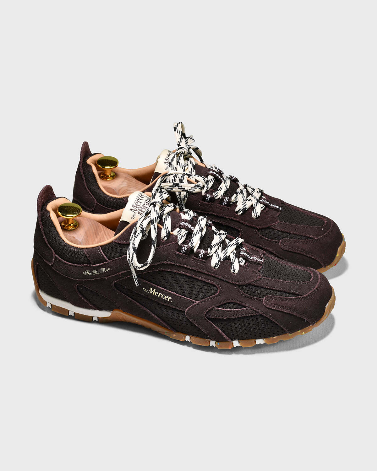 Sideview of the Re-Run Drive in brown.