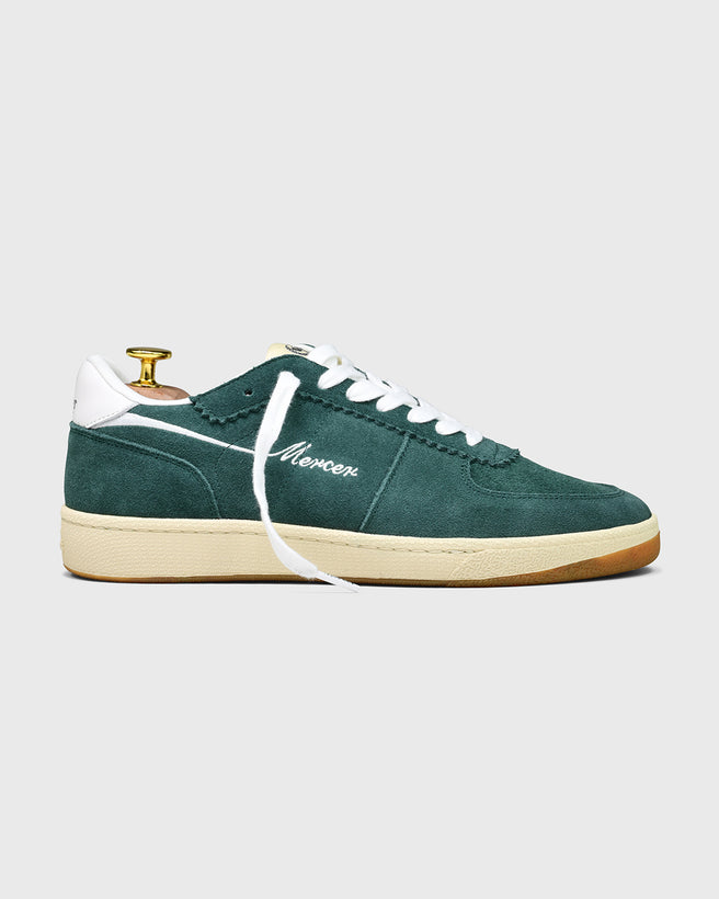Sideview of The Re-Tennis in green.