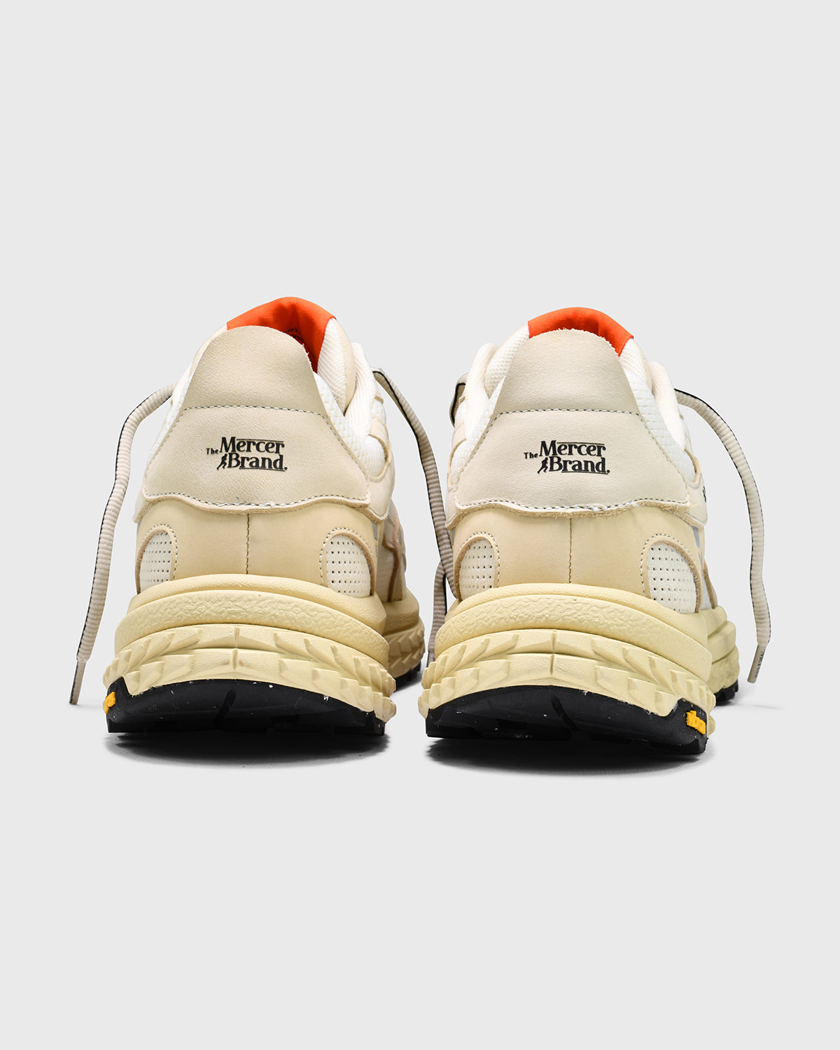 product shot of The Re-Run Vibram in Off White by the mercer brand