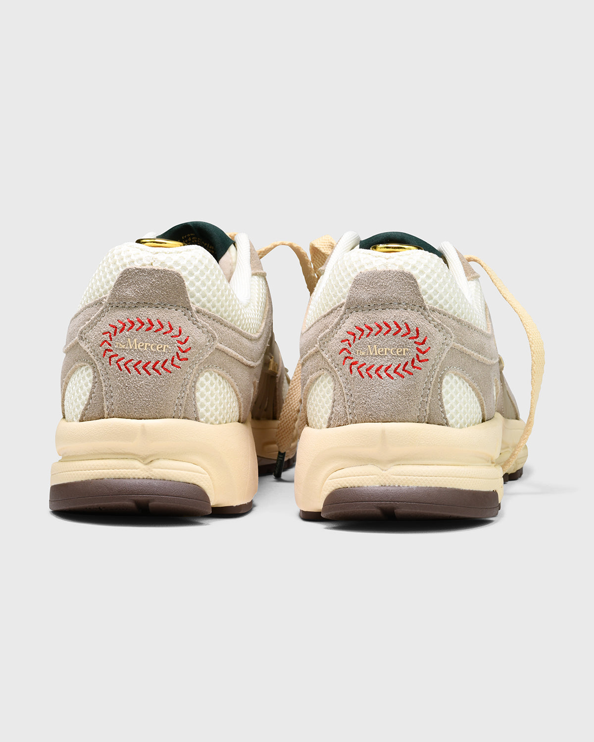 Product photo of the back of The Re-Run New York in the color sand.
