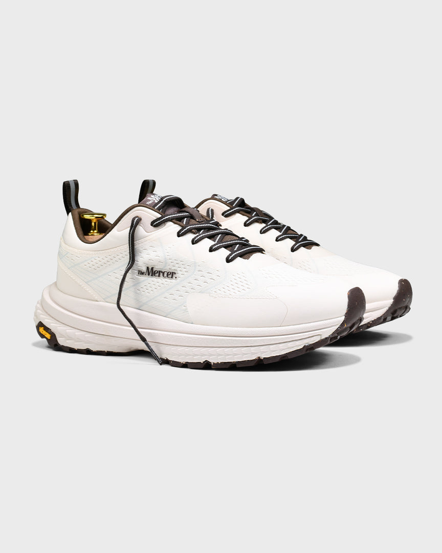 The Mercer P22 | White/Brown