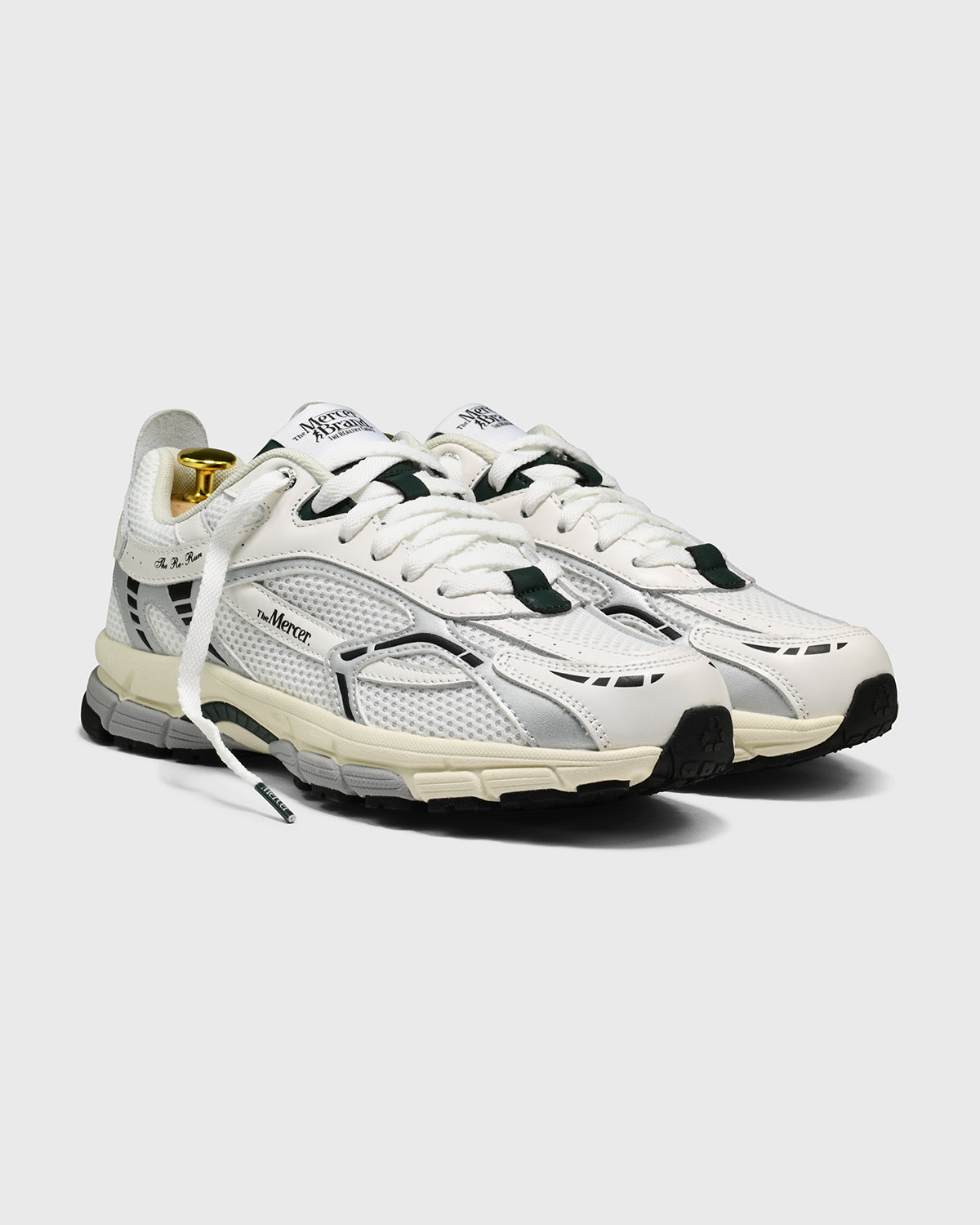 The Re-Run White Silver | White/Green