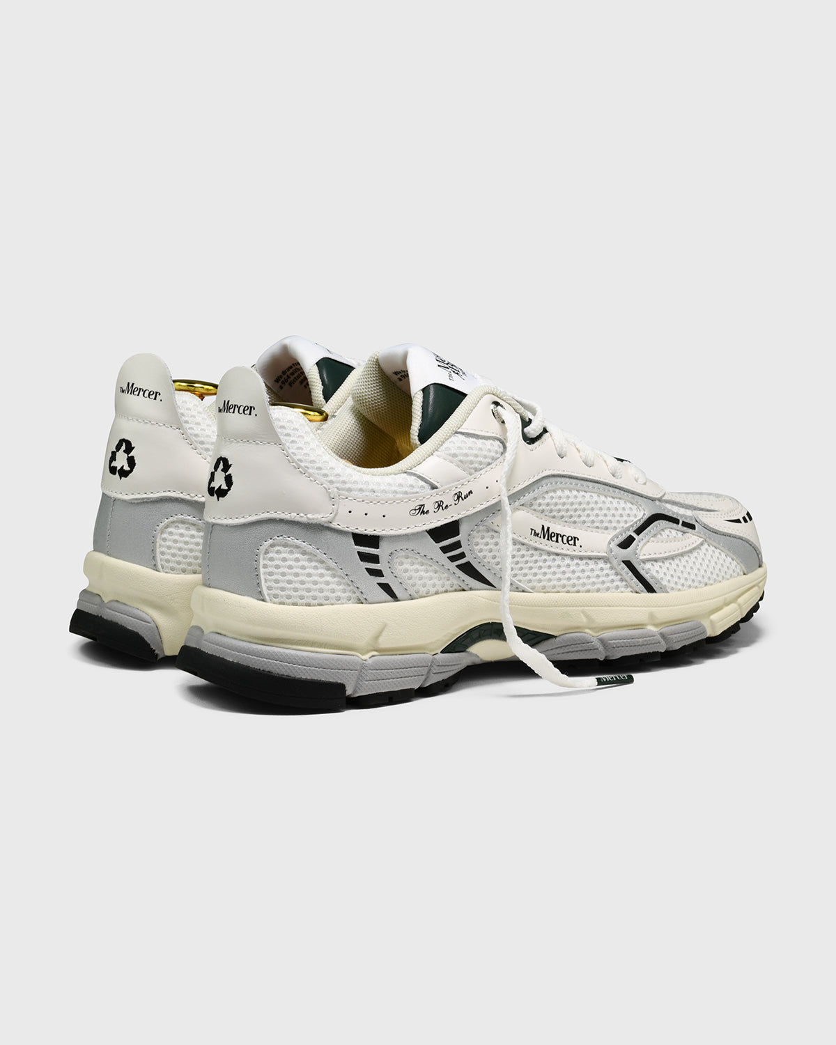The Re-Run White Silver | White/Green