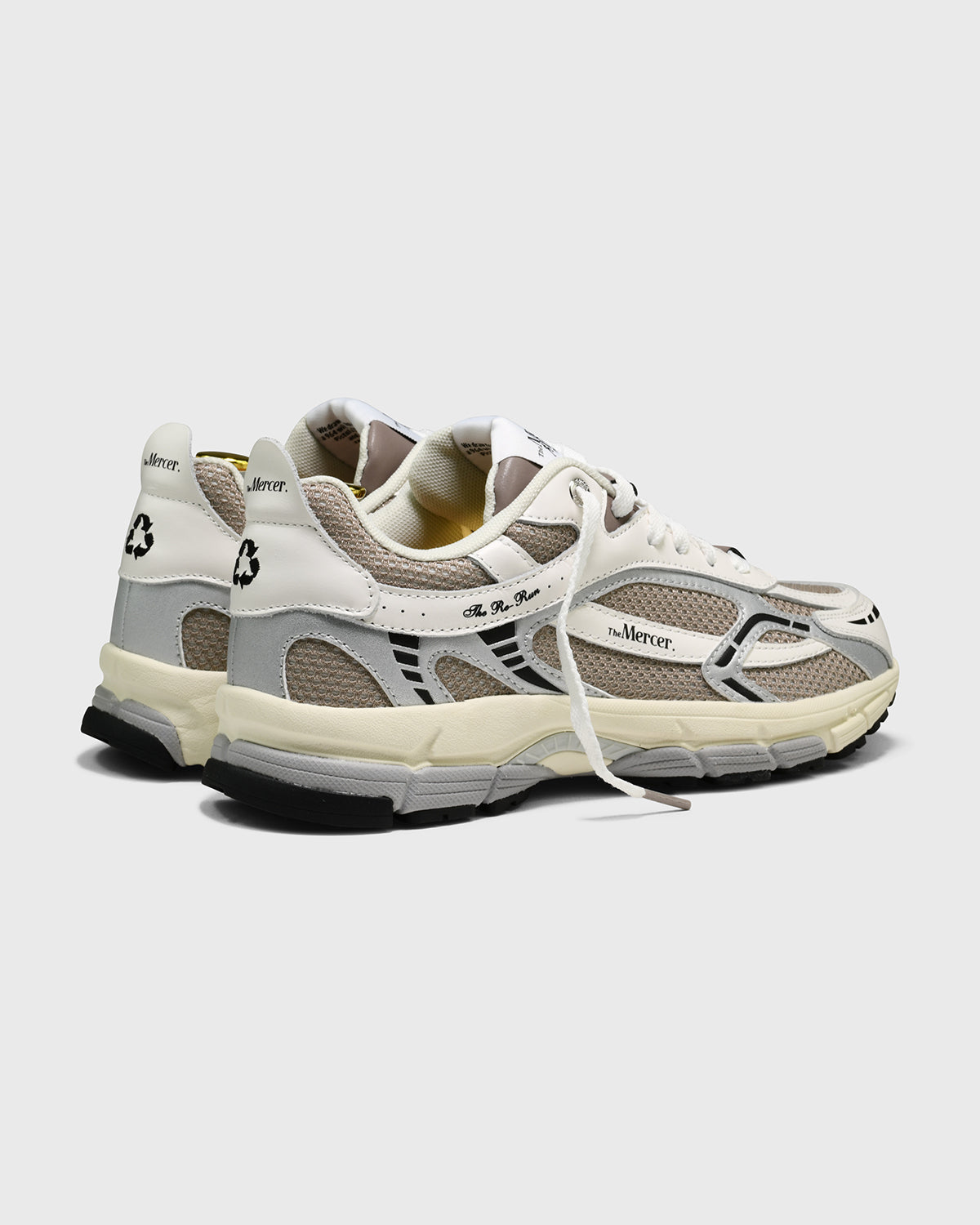 The Re-Run White Silver | White/Cognac
