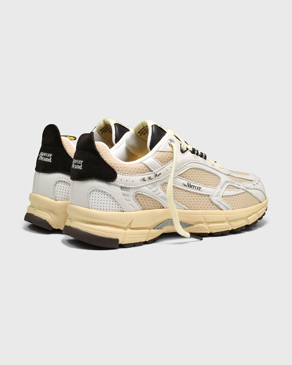 The Re-Run Vintage | White/Brown