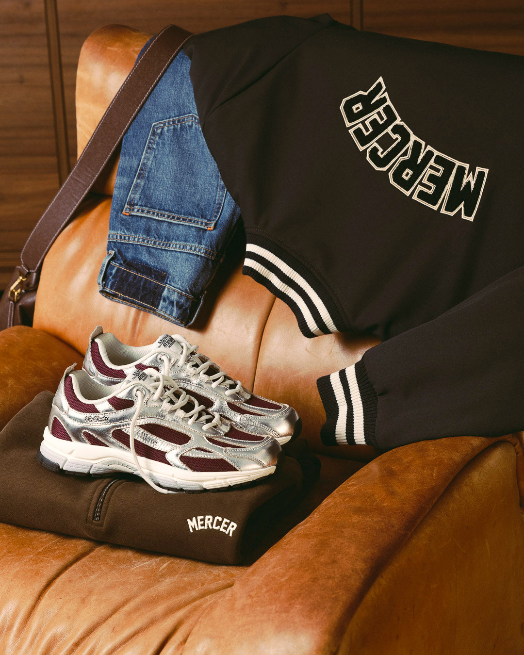 The Re-Run Pine | Dark Red