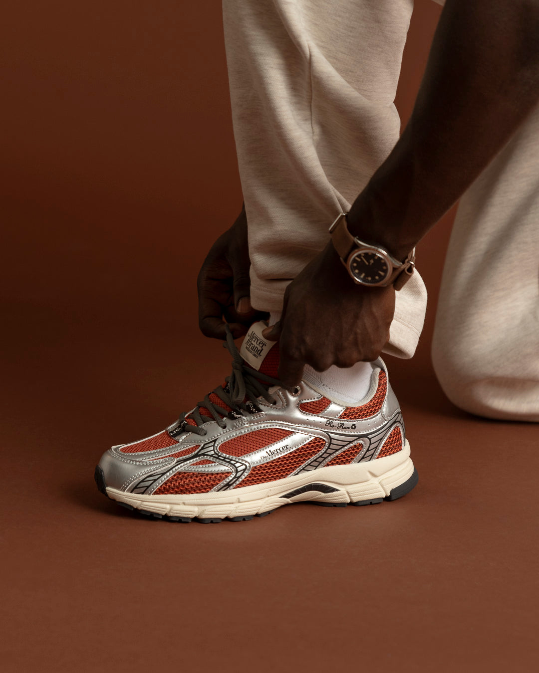 The Re-Run Scratched | Orange/Silver