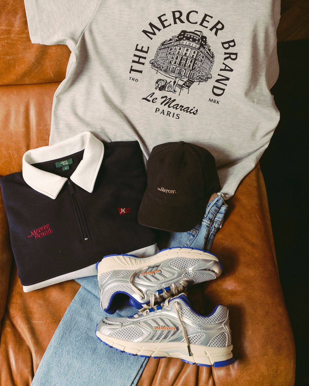 The Mercer Neighbourhood Tee | Grey