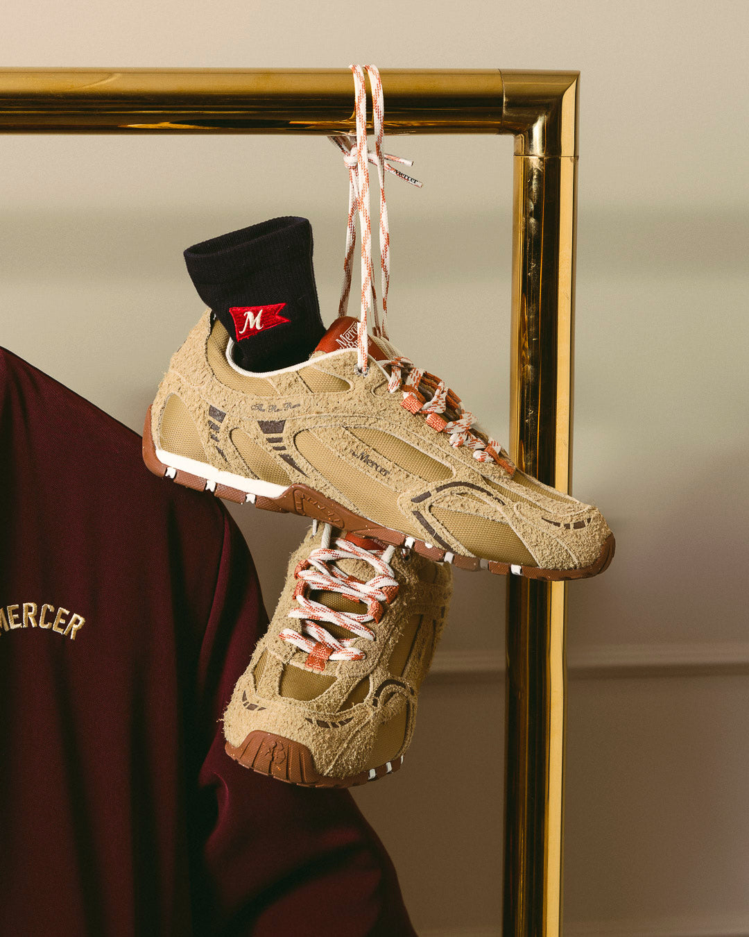 The Mercer Flag Socks | Blue