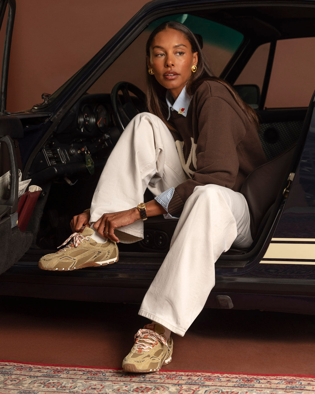 The Re-Run Drive Suede | Sand