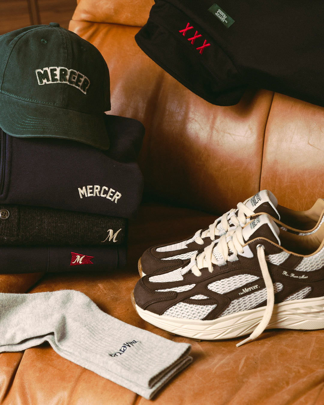 The Mercer Melange 3-Pack Socks | Multicolor