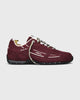 The Re-Run Drive Winter Suede | Dark Red