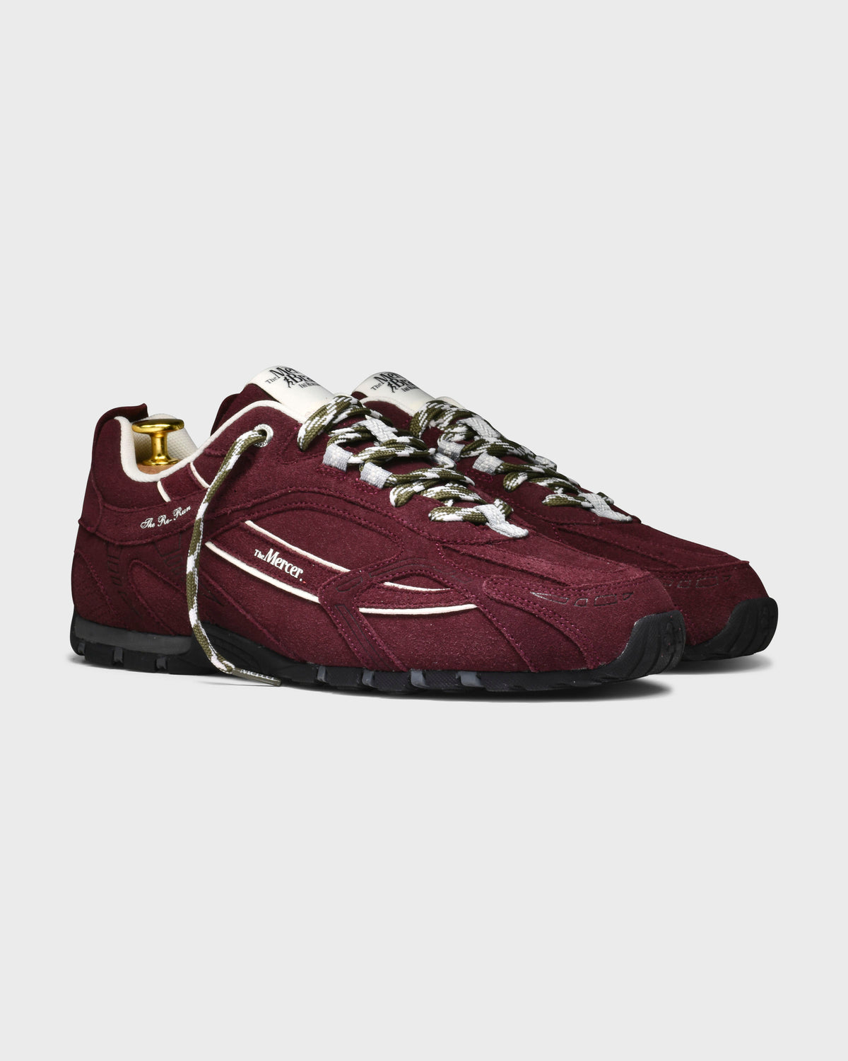 The Re-Run Drive Winter Suede | Dark Red